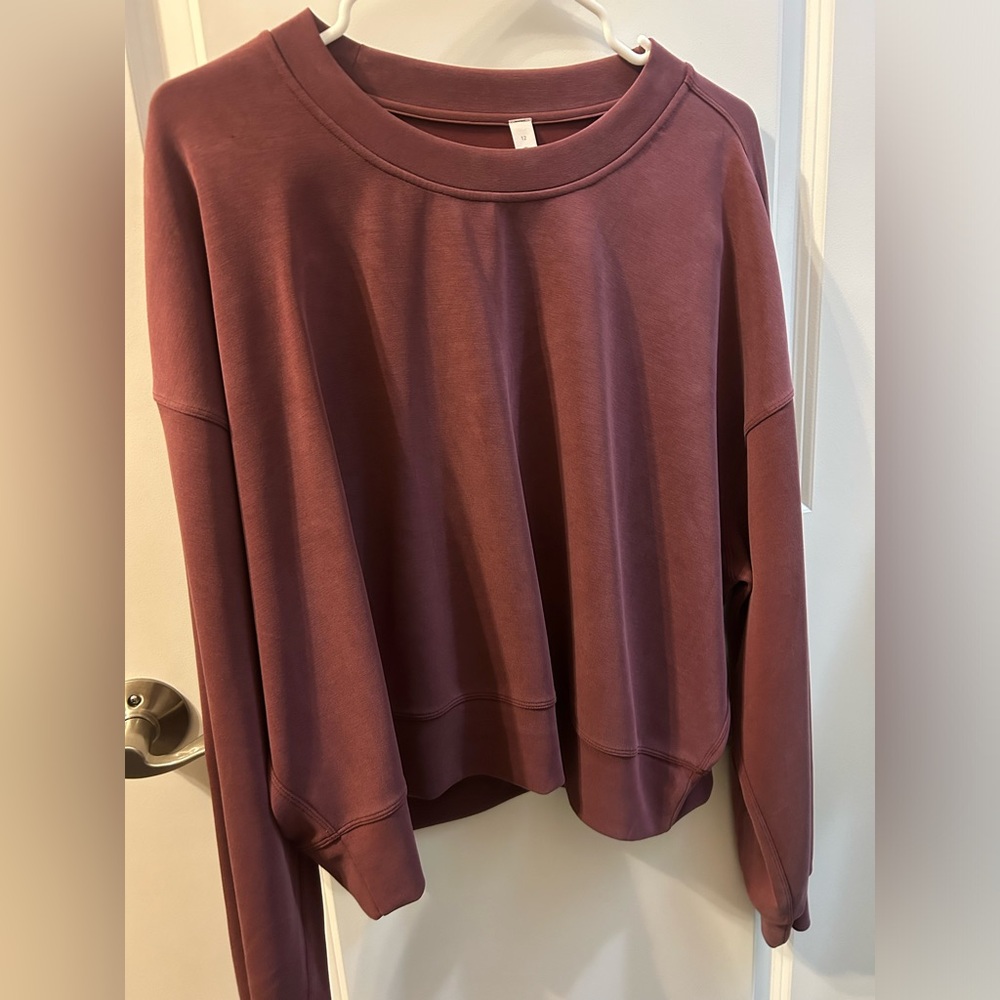 softstreme perfectly oversized cropped crew